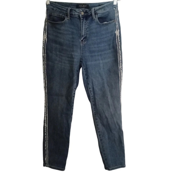 Judy Blue Jonesborough High Slim Fit Medium Wash Jeans High Rise Size 7 28 - Picture 5 of 13